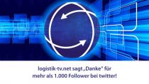 logistik-tv.net freut sich über mehr als 1000 Follower auf Twitter, Copyright: logistik-tv.net